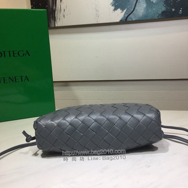 Bottega veneta高端女包 98061 寶緹嘉升級版小號編織雲朵包 BV經典款純手工編織羔羊皮女包  gxz1257